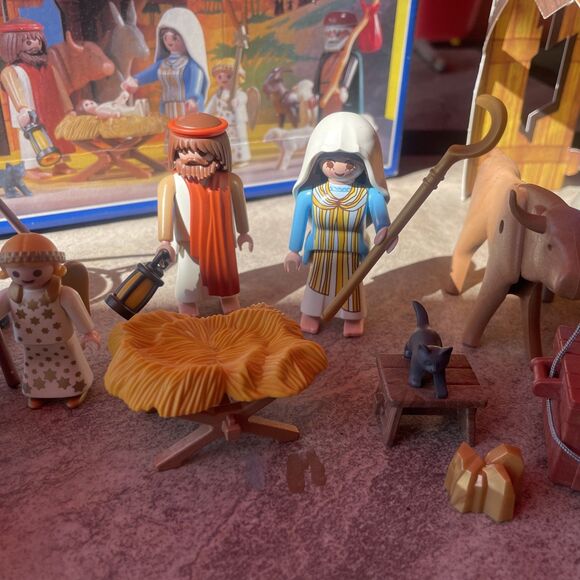 Playmobil Christmas Nativity 3996 & 3997 Wise Men Kings Sets Parts Lot & Book - Picture 7 of 15